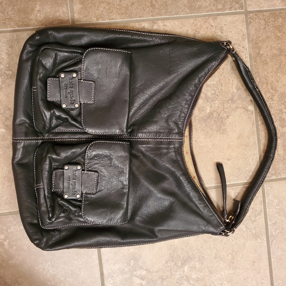 Classic Kate Spade Black Leather Purse - Picture 7 of 8